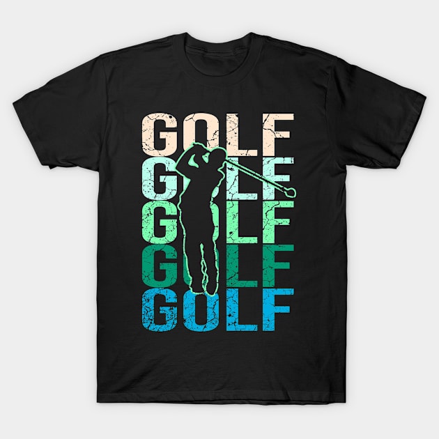 Golf Player T-Shirt by Mila46